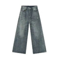 IEFB Amerikanischen Stil männer Denim Hosen Waschen Mode Lose männer Gerade Hosen Beiläufige Breite Bein Jeans Neue Sommer 2024 9C6303