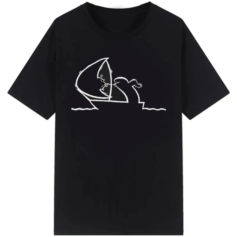 La Linea Die Linie Osvaldo Cavandoli TV T Hemd Männer Glücklich Mode Frauen t-shirts Streetwear T Rundhals Casual Tops camisetas