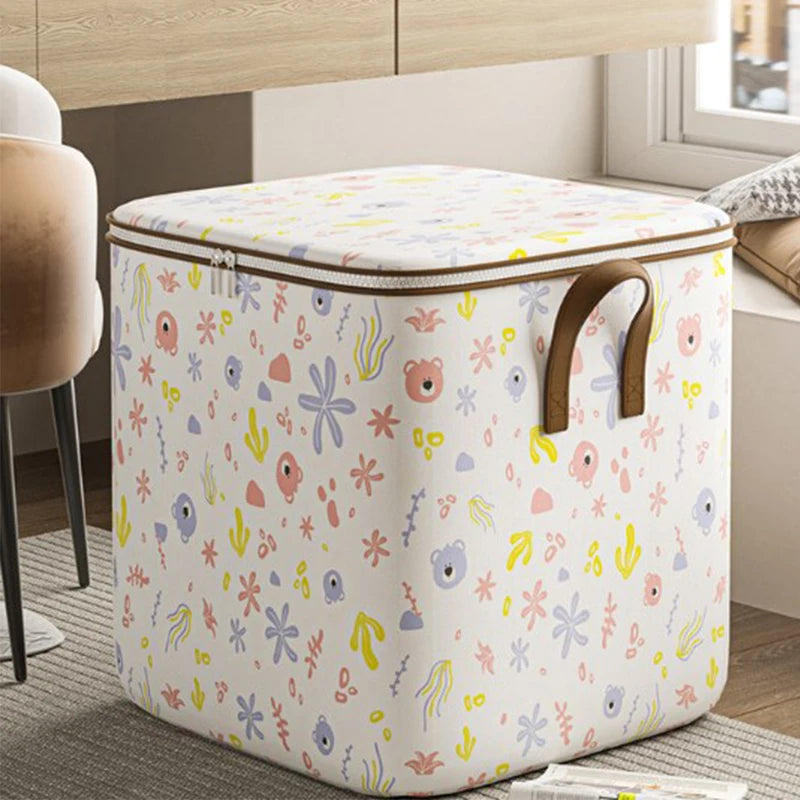 Große Kapazität Kleidung Aufbewahrung taschen Schrank Veranstalter Aufbewahrung behälter faltbare Aufbewahrung Spielzeug behälter Box staub dichte Umzugs tasche
