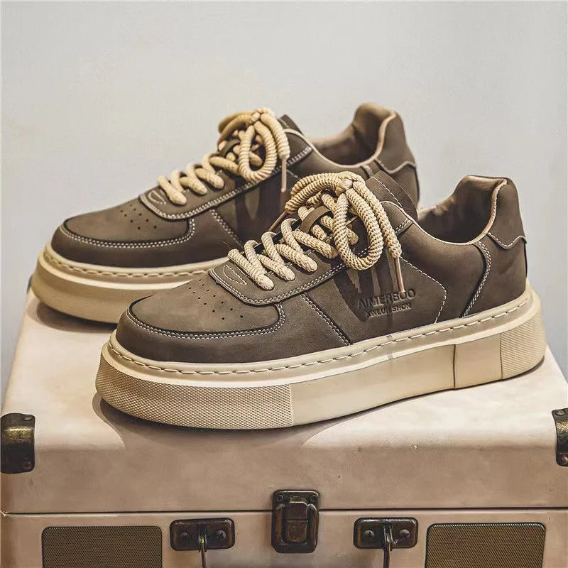 Koreanische Mode lässig Leinwand Turnschuhe Männer Harajuku Plattform Leinwand Schuhe Mann atmungsaktive Männer vulkan isierte Schuhe Zapatos de Lona