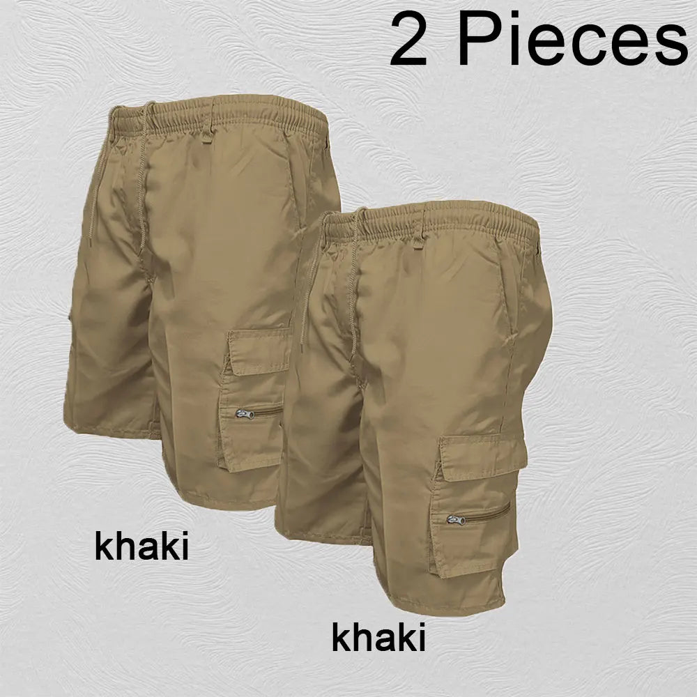 Mode männer Cargo-Shorts Herren Taktische Hosen Casual Große Tasche Sport Hosen Cargo Panels Hosen Plus Größe für Männer