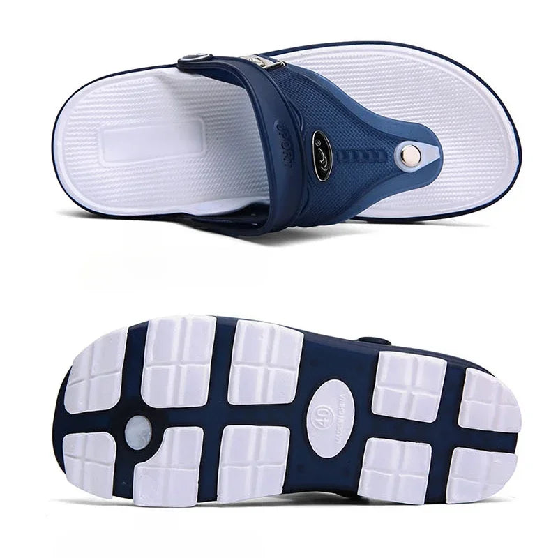 Männer Flip Flops Strands andalen Sommer Mann Schuhe flach rutsch fest Modedesigner Hausschuhe Gummi Freizeit schuh Zapatos Para