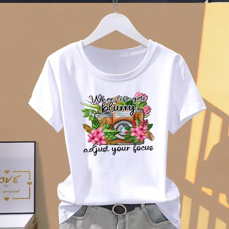 Modal Weibliche Druck Mode Nette Internet Celebrity kurzarm T-shirt Frauen Kleidung Tops Übergroßen T Shirt