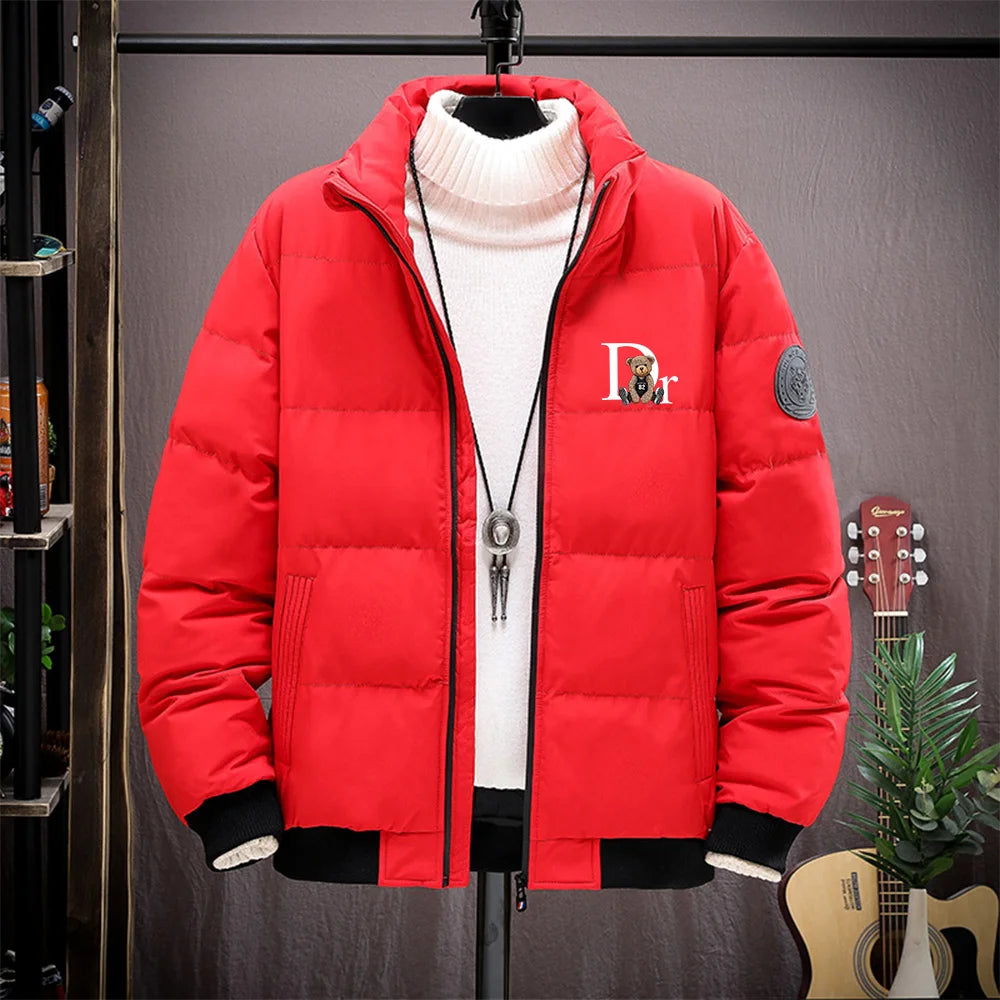 Winter Mäntel Männer 2026 Neue Dicke Warme Parkas Puffer Jacken Bomber Jacken Mode Wasserdichte Designer Luxus Männer Unten Jacken