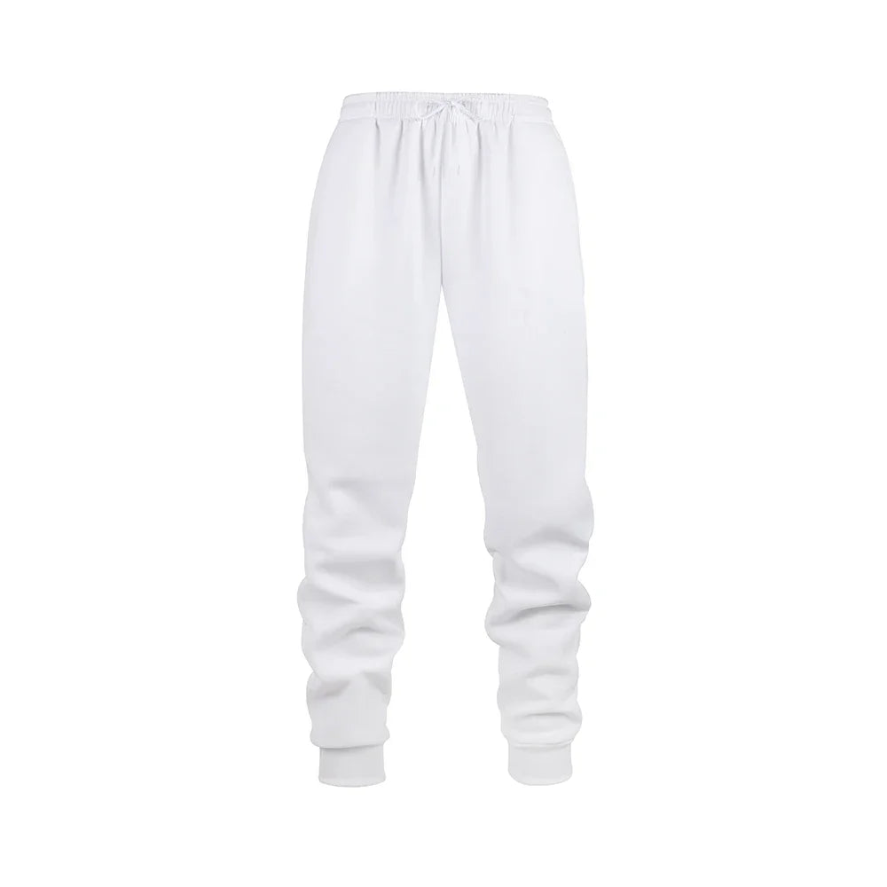 Herren, Herbst und Winter, lässige Jogginghose, Fleece-Jogginghose für weiches und bequemes Training