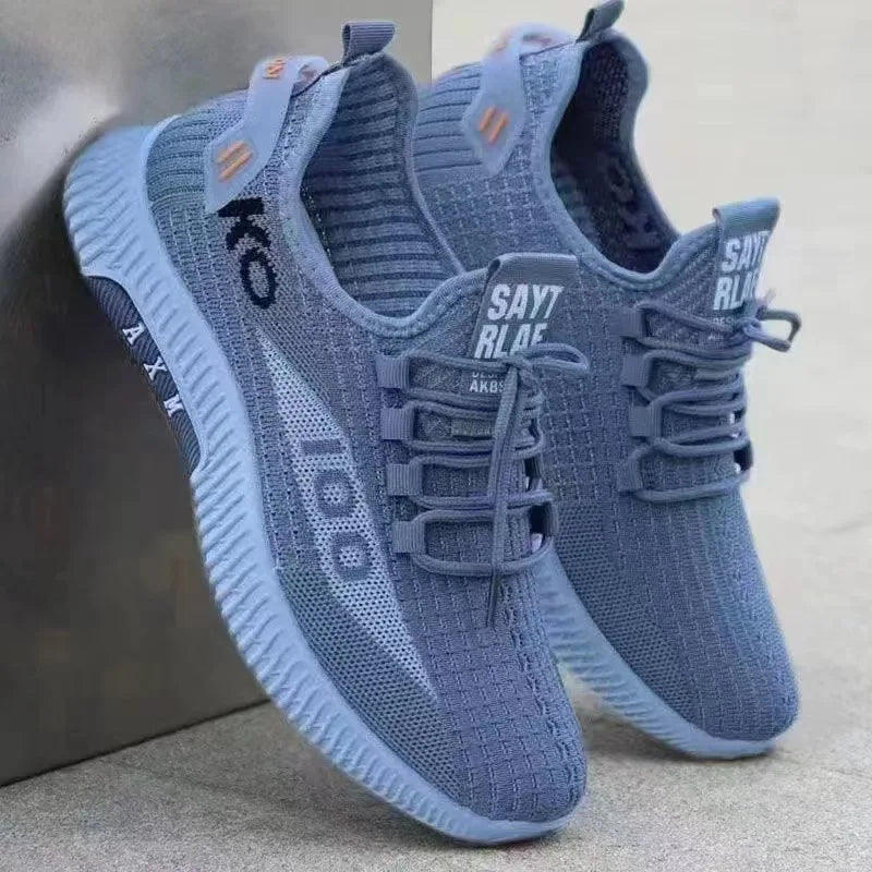 weiche Sohlen, Frühling und Herbst, alte Stoffschuhe, atmungsaktive Mesh-Schuhe, rutschfeste, verschleißfeste, lässige Low-Top-Schuhe, Arbeitsschuhe