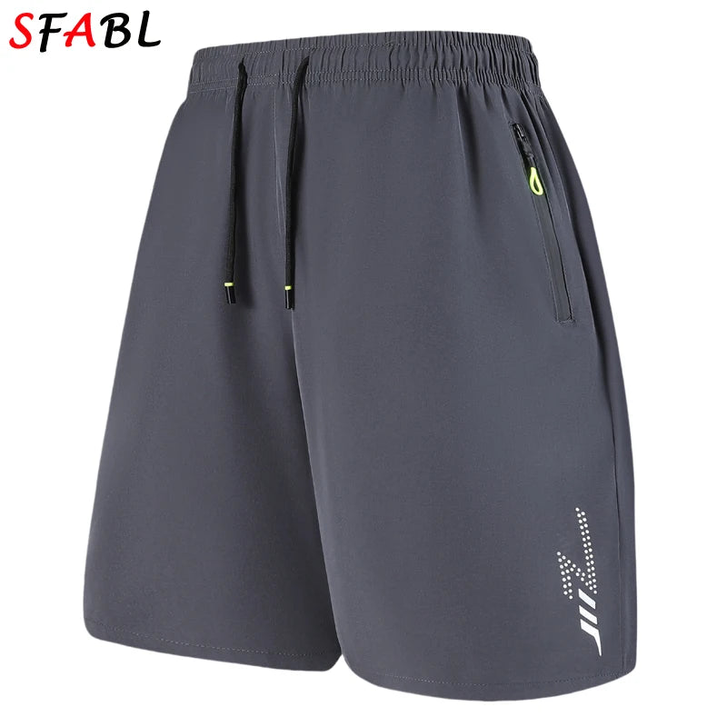 Schnell trocknende Shorts Männer Board Kurze Hosen Sommer Atmungsaktive Sport-Shorts Männer Casual Elastische Lauf Gym Fitness männer Shorts