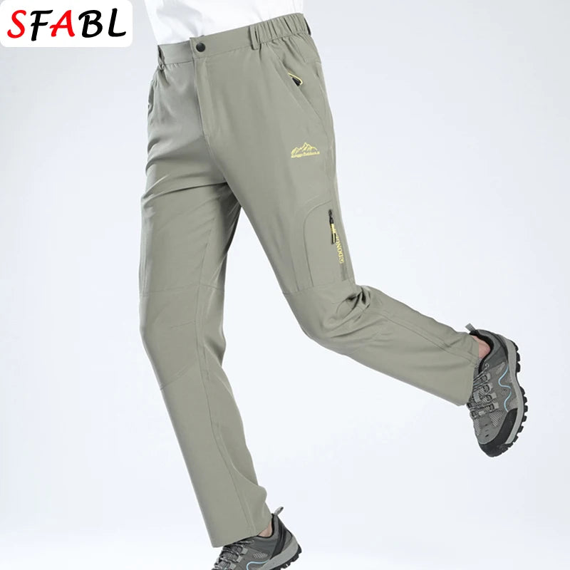 Sommer Outdoor-Sporthosen für Herren und Damen Wander- und Campinghosen Schnelltrocknende Stretch-Taktische Hosen Leichte Trekkinghosen XL-5XL