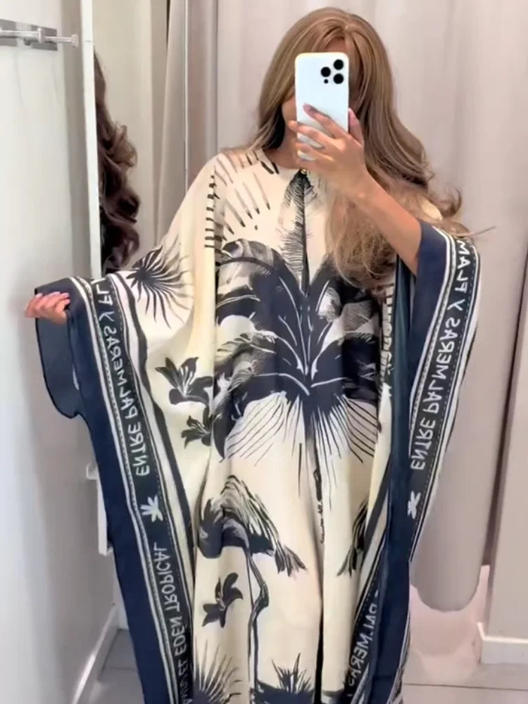 Urlaub Drucken Halter Mini Kleid Frauen Ärmellose Backless EINE Linie Plissee Vestidos Weibliche 2025, Sommer Mode Chic Kleider Dame