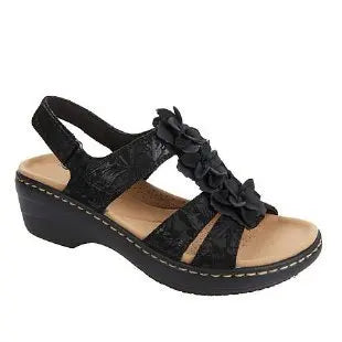 Sommer Sandalen Frauen 2022 Neue Blume Keil Plattform Orthopädie Schuhe Retro Rom Casual Komfortable Peep Toe Alias De Mujer