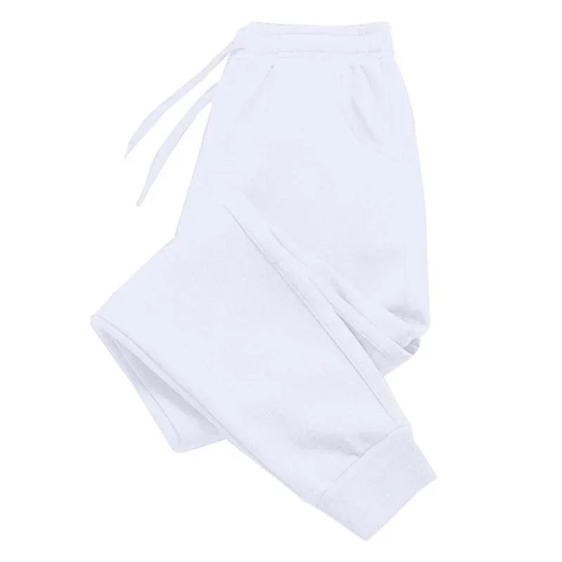 Herren, Herbst und Winter, lässige Jogginghose, Fleece-Jogginghose für weiches und bequemes Training