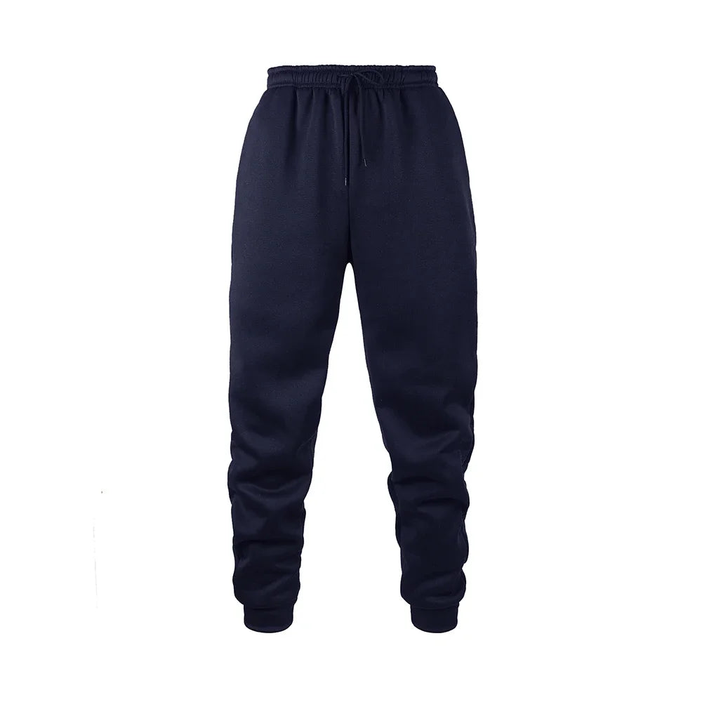 Herren, Herbst und Winter, lässige Jogginghose, Fleece-Jogginghose für weiches und bequemes Training