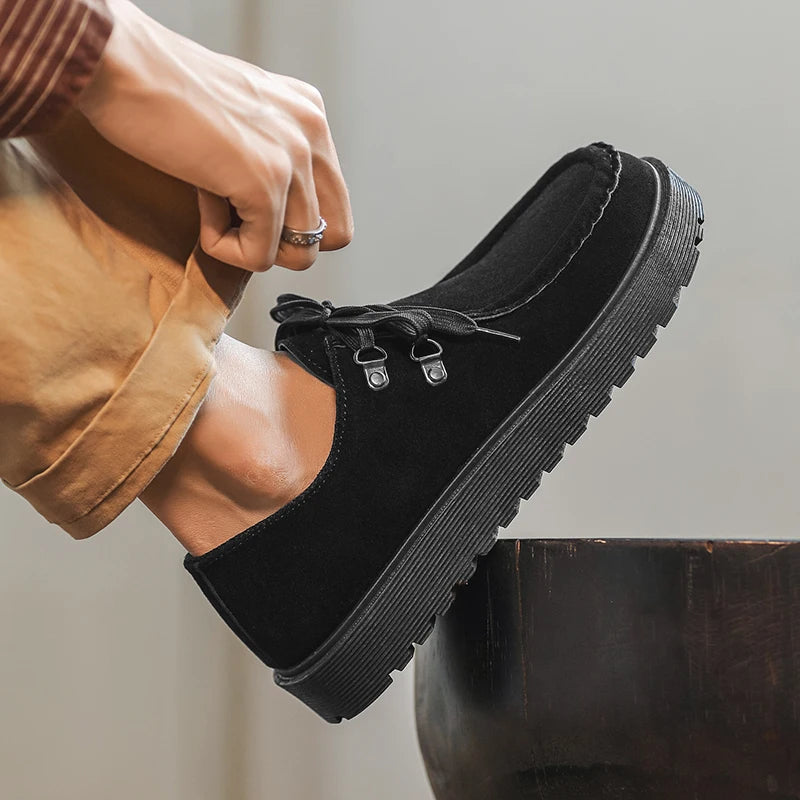 Männer Turnschuhe mit dicken Sohlen Mode Frühling/Herbst Soft Board Schuhe personalisierte Trend vielseitige multifunktionale Männer Casual Schuhe
