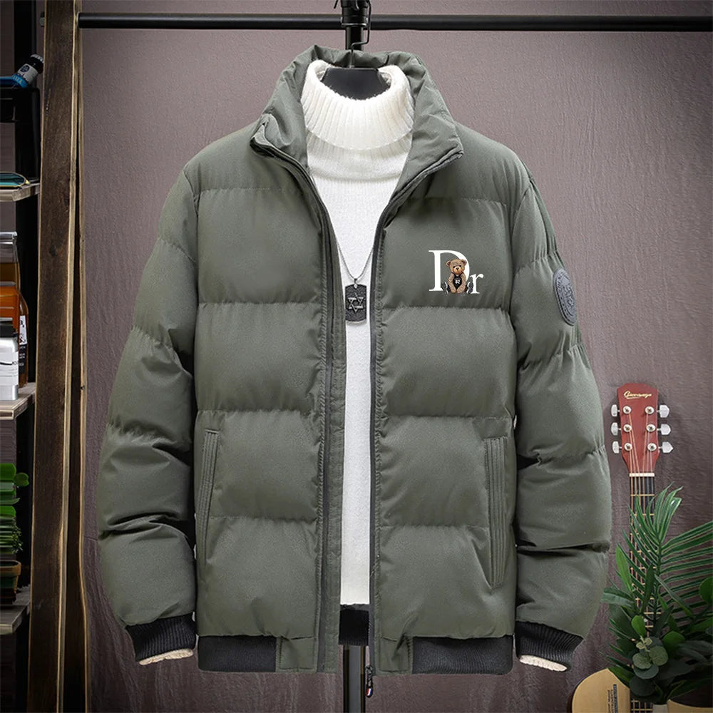 Winter Mäntel Männer 2026 Neue Dicke Warme Parkas Puffer Jacken Bomber Jacken Mode Wasserdichte Designer Luxus Männer Unten Jacken