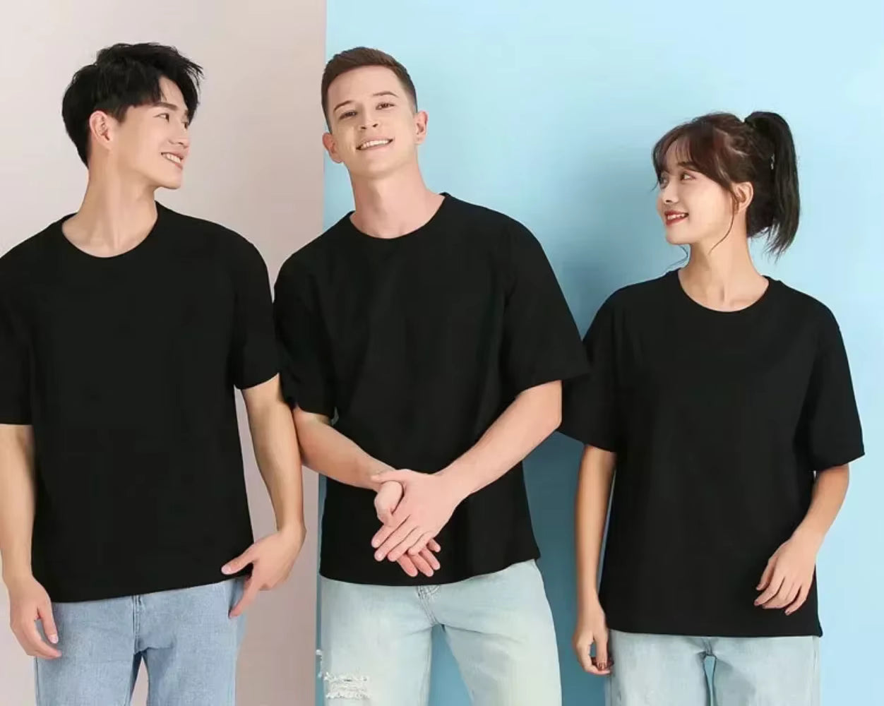 Tops T T Shirt Schwarz Weiß T-shirt Herren Kostenloser Geburtstag Geschenk Tops T-Shirt 5707X
