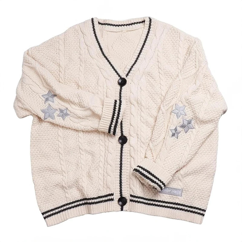 Evermore Cardigan Taylor Version Green Vine bestickter Button-Down-Pullover mit Zopfmuster für Damen, Herbst-Winter-Vintage-Outfit