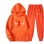 Fleece Hoodie & Jogginghose Set – Unisex Trainingsanzug