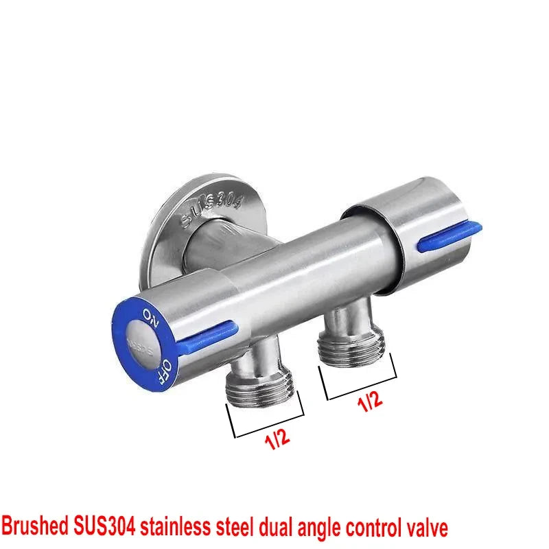 Hand-Bidet-Sprühset, Spritzpistole aus Edelstahl 304, Dusche, Hand-WC-Bidet-Wasserhahn, Sprühgerät, Duschdüse, selbstreinigend