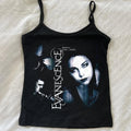 Punk Graphics Camisole Tops Grunge Crop Tops Vintage Gothic Damen Korsett Tank Tops Baby Tees Emo Girls 2000er Y2k Style Kleidung