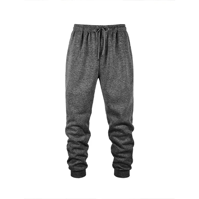Herren, Herbst und Winter, lässige Jogginghose, Fleece-Jogginghose für weiches und bequemes Training