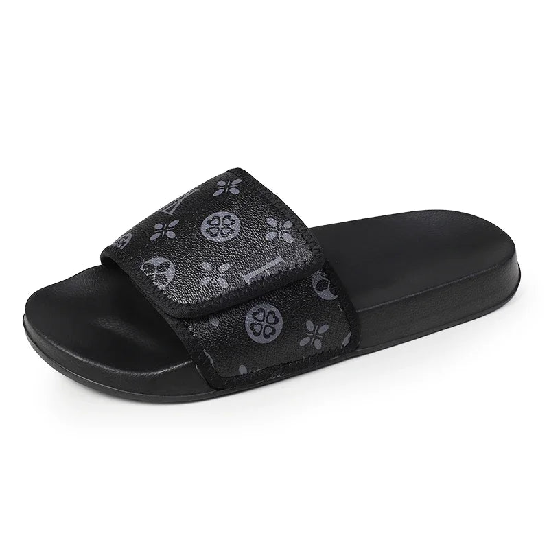Herren-Sandalen aus echtem Leder, bequeme Herren-Sandalen, Hausschuhe, Herren-Sommerschuhe, Verkauf, echte Herren-Slipper, Flip-Flop-Slides