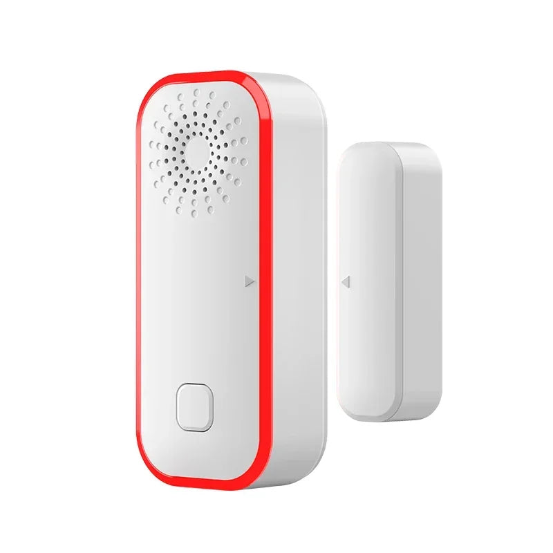 WiFi Tür Alarm Smart Tür Fenster Alarm Detektor 0-100dB Ton Und Licht Alarm APP Steuerung Smart Home sicherheit Alarm System