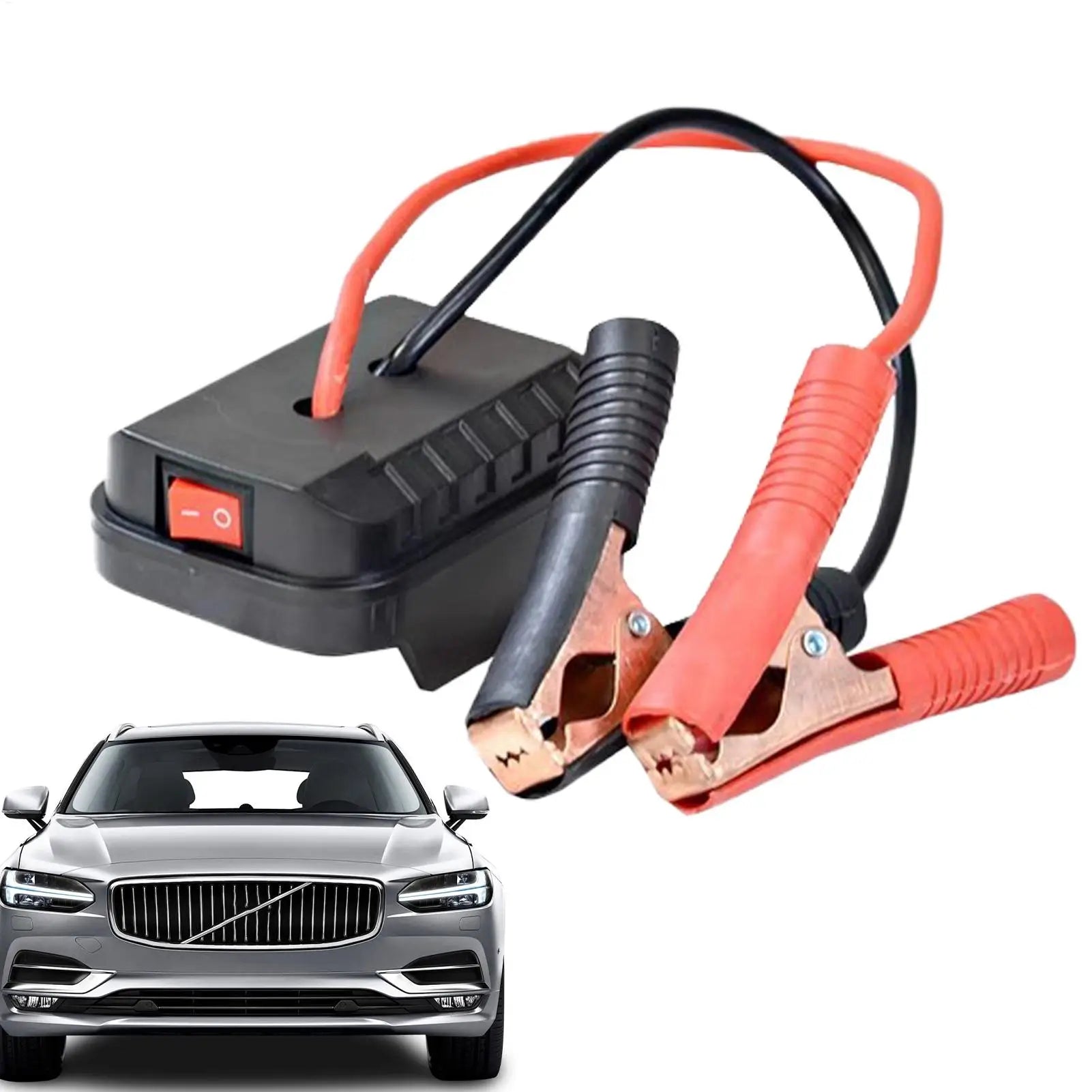 Tragbare Autobatterie-Starthilfe, Starthilfe, Lithium-Batterie-Konverter, kompaktes Netzteil für den Start von Notfahrzeugen