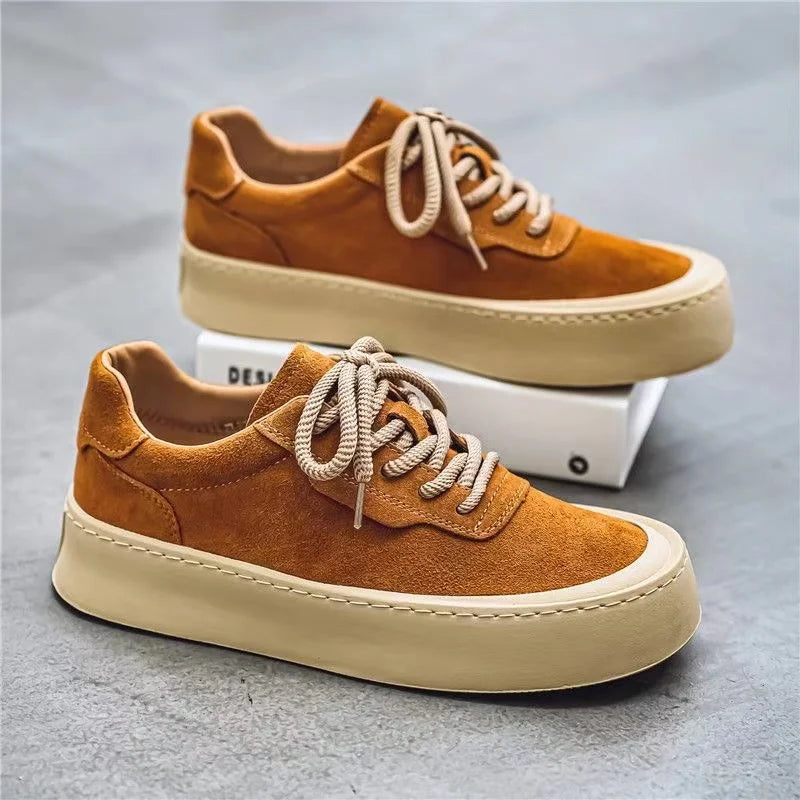 Koreanische Mode lässig Leinwand Turnschuhe Männer Harajuku Plattform Leinwand Schuhe Mann atmungsaktive Männer vulkan isierte Schuhe Zapatos de Lona