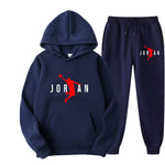 Fleece Hoodie & Jogginghose Set – Unisex Trainingsanzug