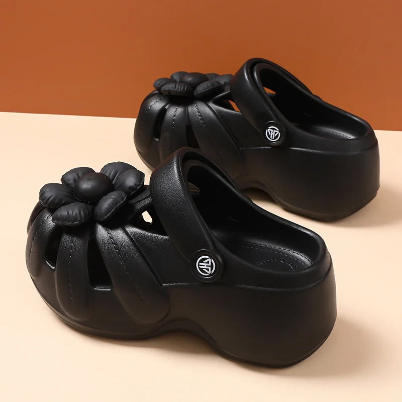 Neue Damen-Sommersandalen für den Strand: Rutschfest, strapazierfähig, atmungsaktiv, mit geschlossener Zehenpartie