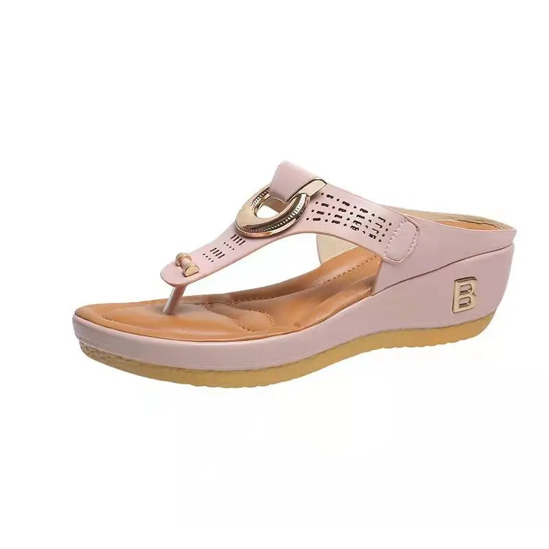 Sommer-Sandalen für Damen 2026: Bequeme Plateau-Keilsandalen und rutschfeste offene Pantoffeln in großen Größen