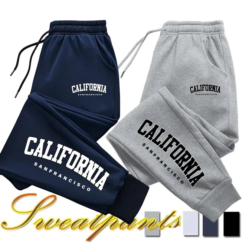 Herren Jogginghose Druck Casual Hosen Outdoor Gym Sport Jogging Hosen Herbst Winter Mann Hosen Fitness Sportswear