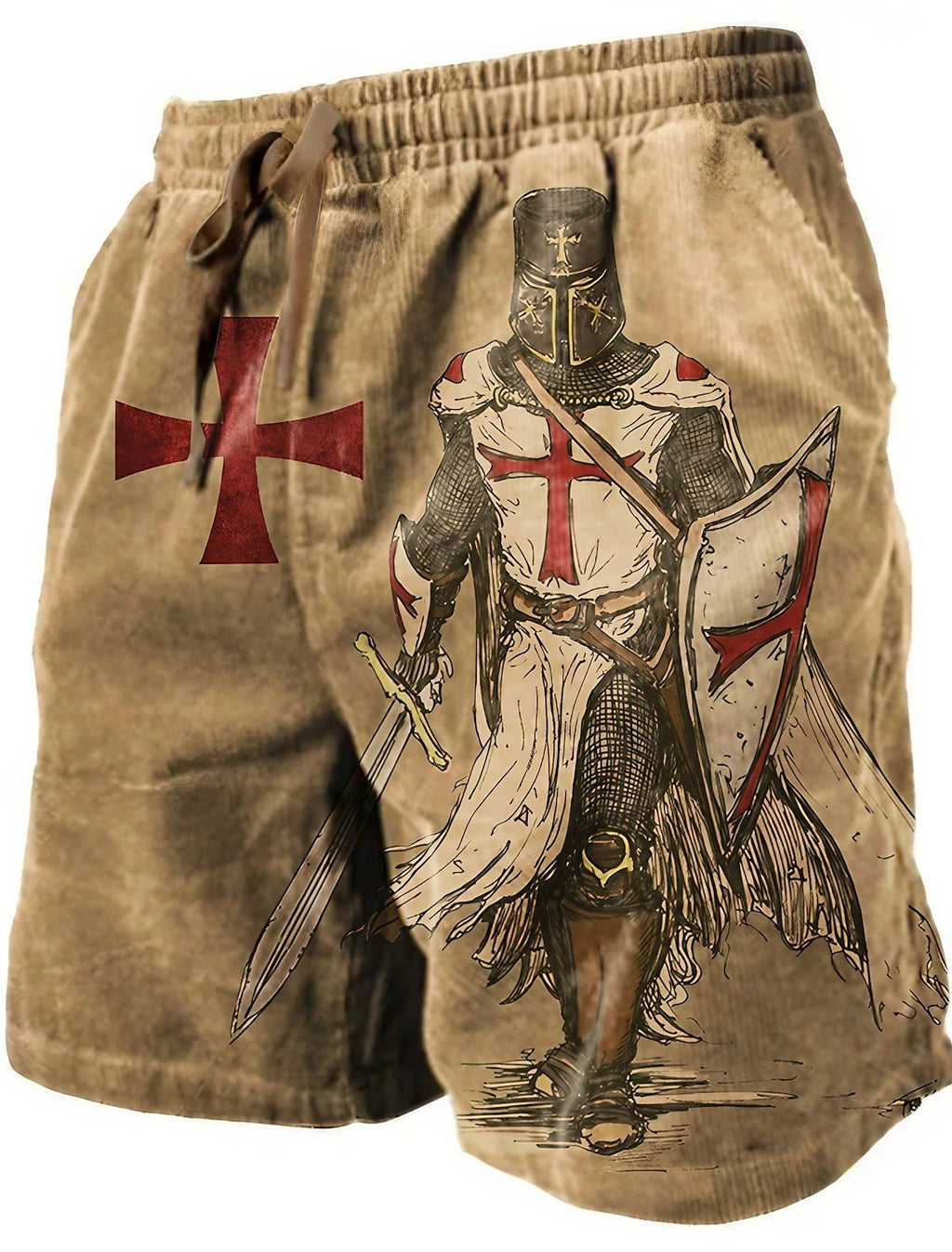 Männer Strand Hosen Royal Knight 3D Gedruckt Shorts Männer der Sommer Atmungsaktive Shorts Fitness Straße Shorts männer Ropa hombre