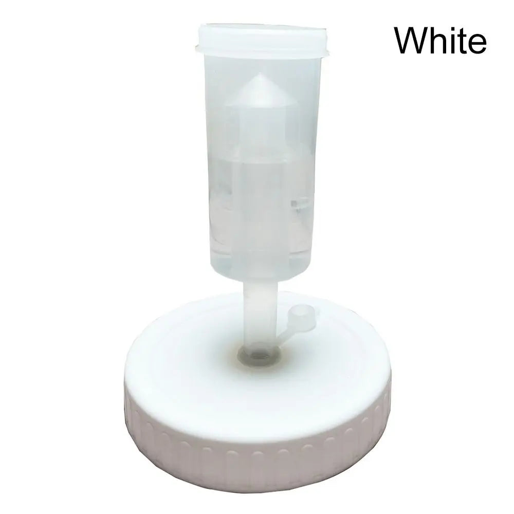 Fermentation deckel abdeckung mit Einweg-Auslass ventilen Gär deckel Kit für Weithals-Einmach gläser 86mm Fermentation Haus brauen