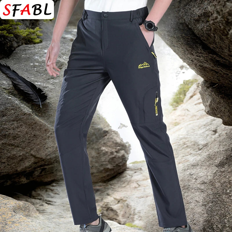 Sommer Outdoor-Sporthosen für Herren und Damen Wander- und Campinghosen Schnelltrocknende Stretch-Taktische Hosen Leichte Trekkinghosen XL-5XL