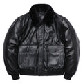 Air Force Fliegerjacke Natürliche Rindsleder Echtes Leder Piloten Mantel Verdicken Warme Kleidung Motorrad Tuch