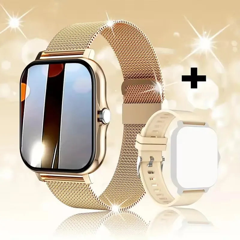 Neue Smartwatch 2,01 Zoll HD-Display Antwort Anruf machen Nachricht Vorschau Sportmodi Smartwatch DIY Zifferblatt Wettervorhersage Männer Frauen