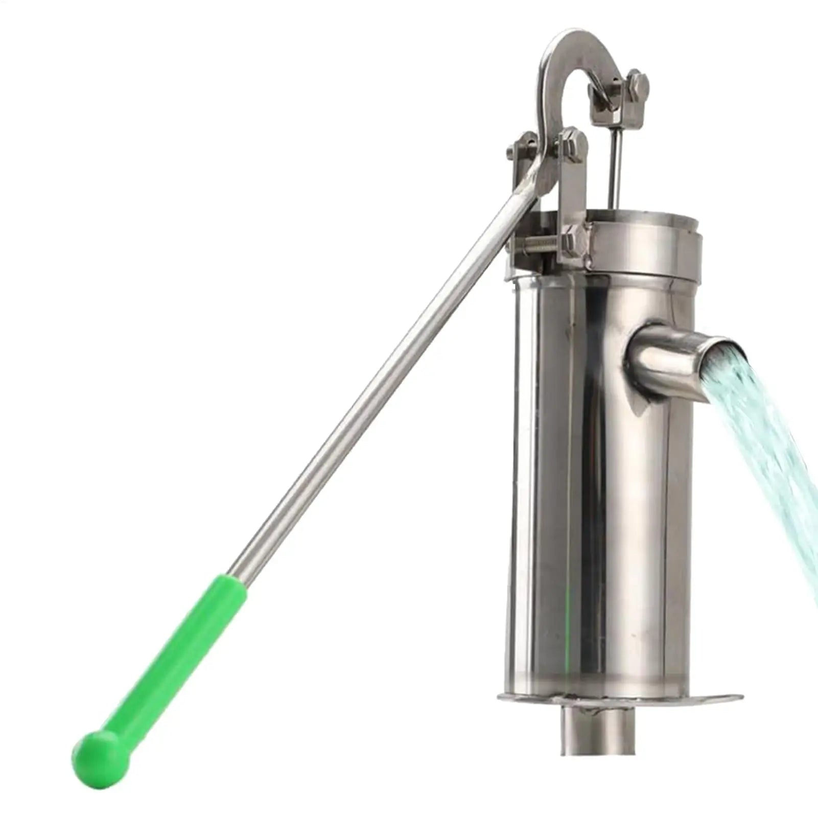 Manuelle Brunnenpumpe, Handbrunnenpumpe, Handdruck-Wasserpumpe, manuelle Schüttelwasserpumpe, Brunnenpumpe, Handkrugpumpe für antike Brunnen
