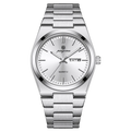 PAAZOMU Luxus Sport Quarz Mann Armbanduhr Wasserdicht Leucht Datum Woche Männer Uhren Edelstahl herren Uhr Männlich Reloj + box
