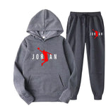 Fleece Hoodie & Jogginghose Set – Unisex Trainingsanzug