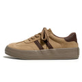 Klassische Marke Männer Braun Wildleder Turnschuhe 2024 Mode Low-top männer Trendy Skate Schuhe Komfort Lässig Vulkanisierte Turnschuhe männer