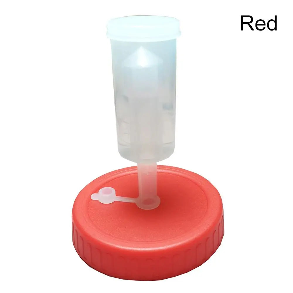 Fermentation deckel abdeckung mit Einweg-Auslass ventilen Gär deckel Kit für Weithals-Einmach gläser 86mm Fermentation Haus brauen