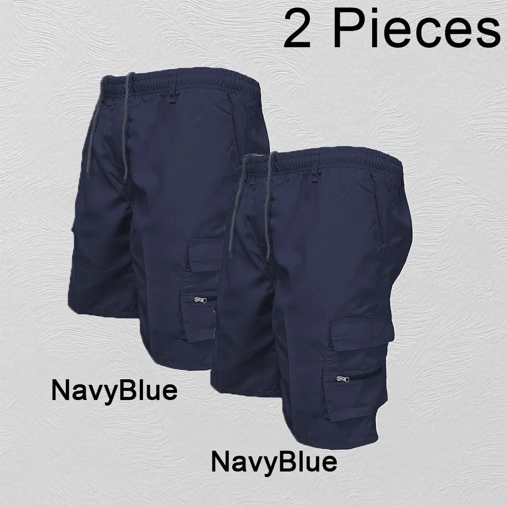 Mode männer Cargo-Shorts Herren Taktische Hosen Casual Große Tasche Sport Hosen Cargo Panels Hosen Plus Größe für Männer
