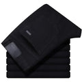 2026 Top-Marke Gewaschene Jeans-Hose Vier-Jahreszeiten-Herren-Jeans Hochwertige Business-Casual-Jeans mit Hohem Bund