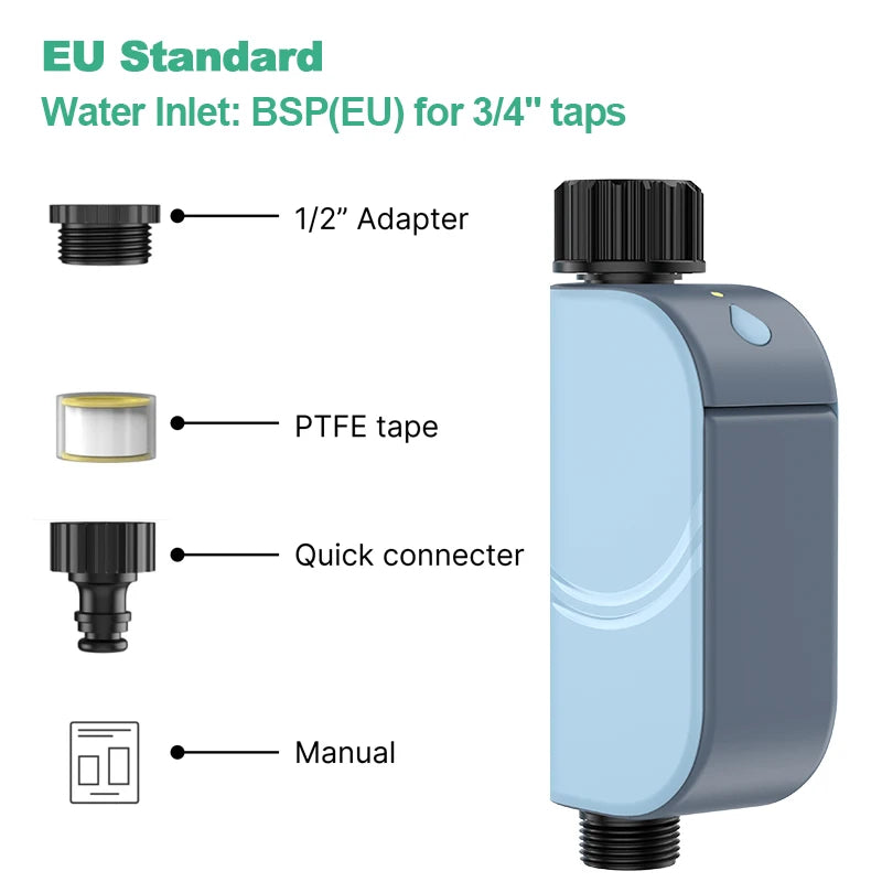 Smart Tuya WiFi Garten Bewässerung Timer Sprinkler Ventil Programmierbare Auto Bewässerung Bewässerung Timer Bewässerung Bewässerung System