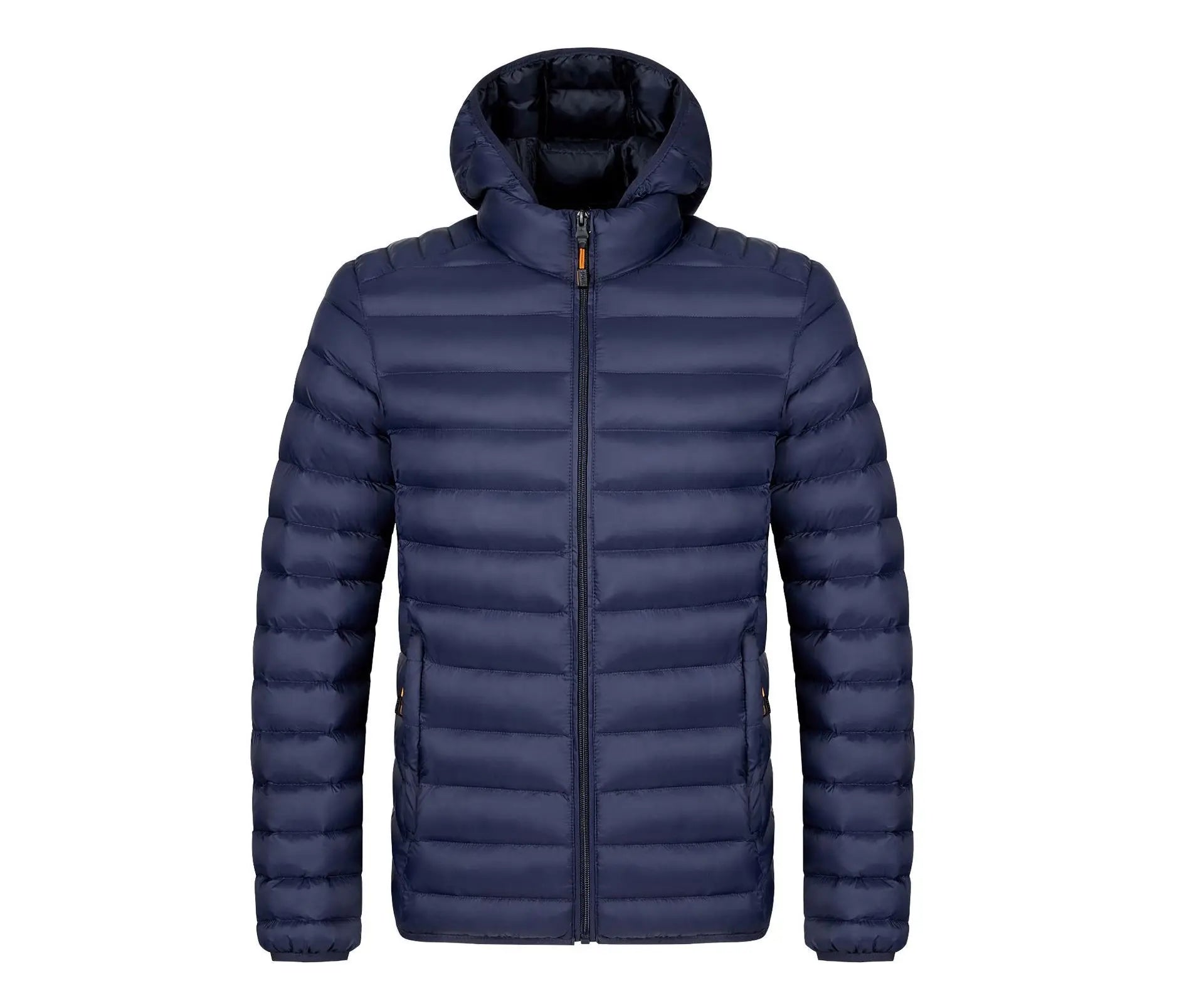 Baumwolljacke für Herren für Herbst und Winter – mehrere Farben, Stehkragen und Kapuzendesign