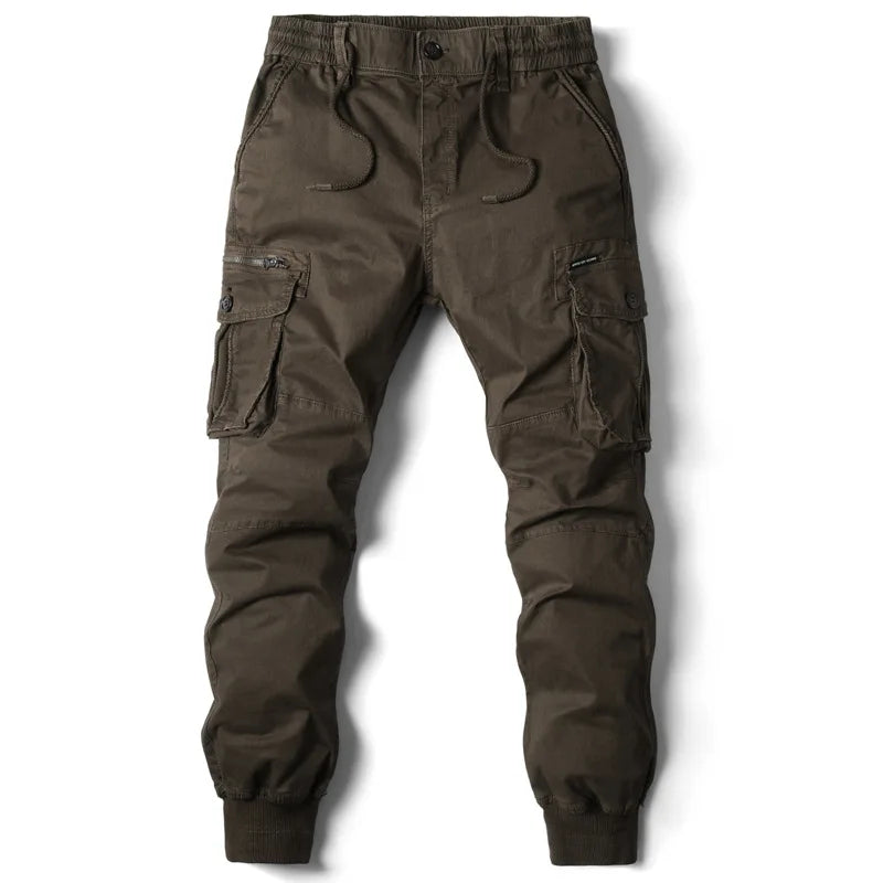 2023 neue Frühjahr männer Baumwolle Cargo Hosen Kleidung Herbst Lässige Mode Elastische Taille Qualität Pantalones Tipo Cargo Hosen Männer