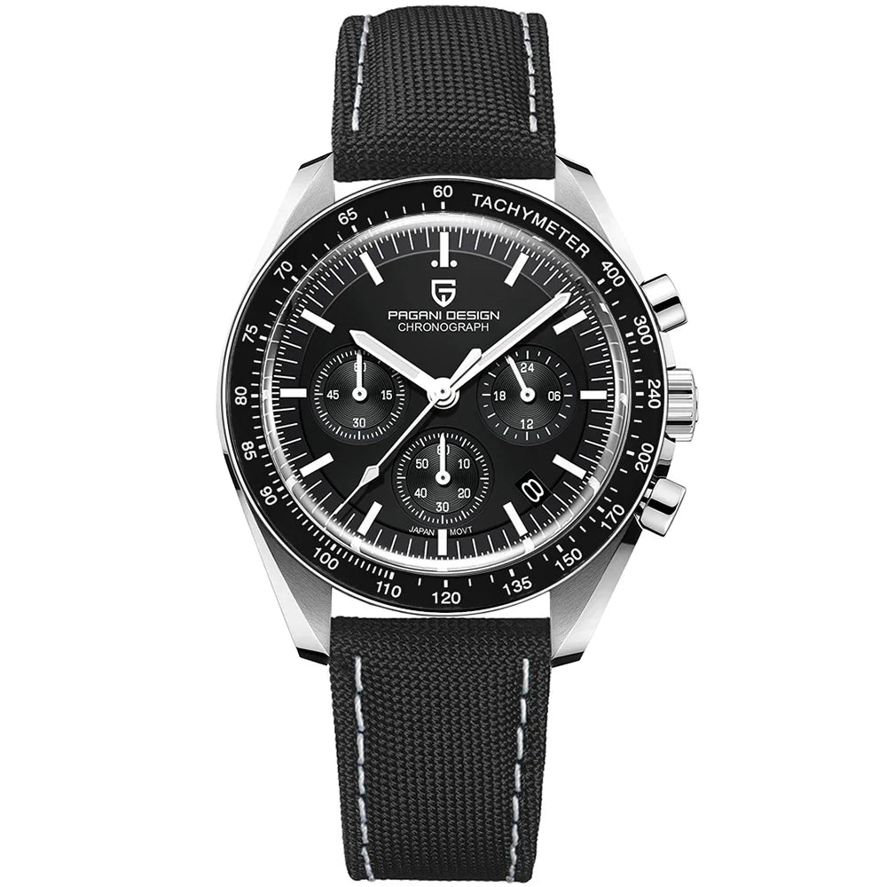 PAGANI DESIGN 2026 Neue AK Project Herrenuhren Luxus Quarz-Armbanduhr für Männer AR Saphir Speed Chronograph Automatisches Datum
