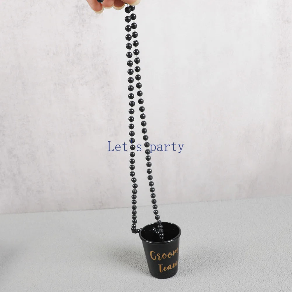 11 Stück Team Bride Trinkbecher Bräutigam zu sein Kunststoff Schnapsgläser für Brautparty, Party, Geschenk, Braut, Hochzeit, Junggesellinnenabschied, Dekoration