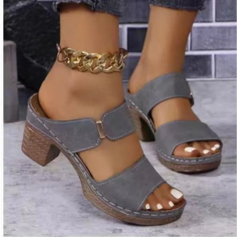 Sommer Sandalen Schuhe Frauen Elegante Sandalen Frau Rutschen Frauen Schuh Keil Schuhe Frau Atmungsaktive Schuhe Weibliche Hausschuhe Frau